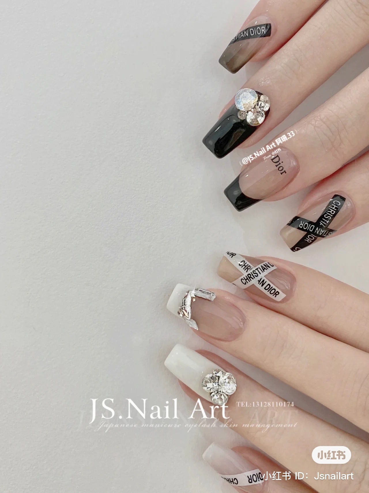 Customise nail designs